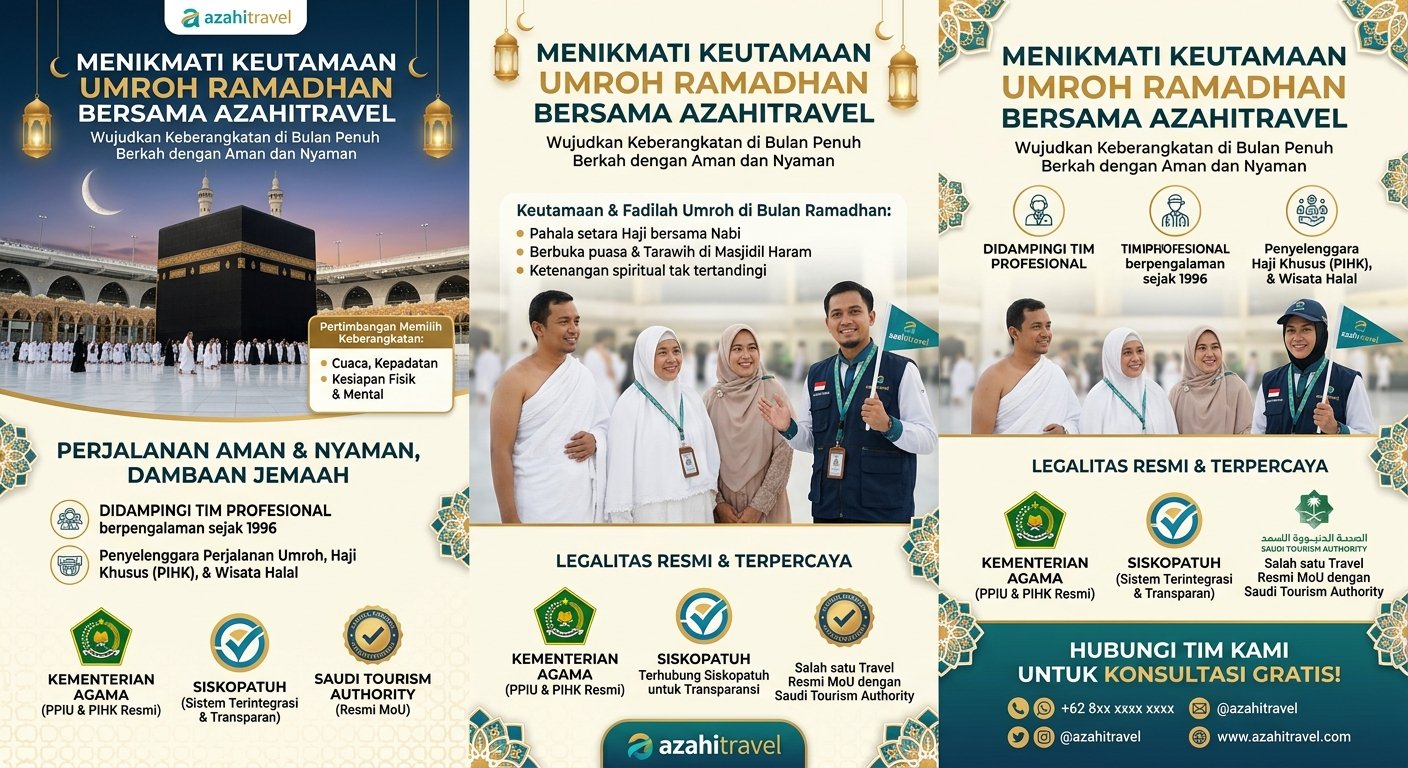 Keutamaan Ibadah Umroh di Bulan Ramadhan