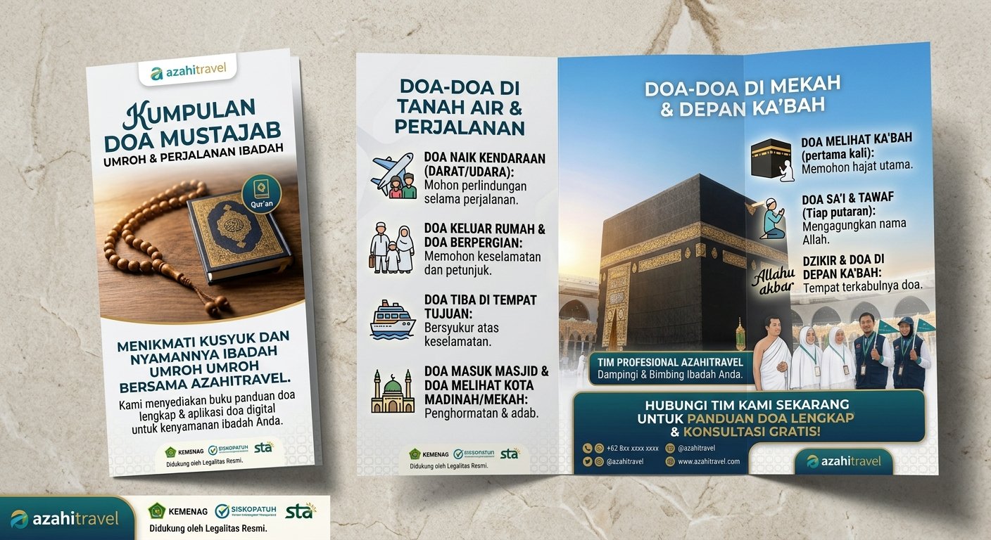 Doa-Doa Mustajab Selama Perjalanan Ibadah Umroh